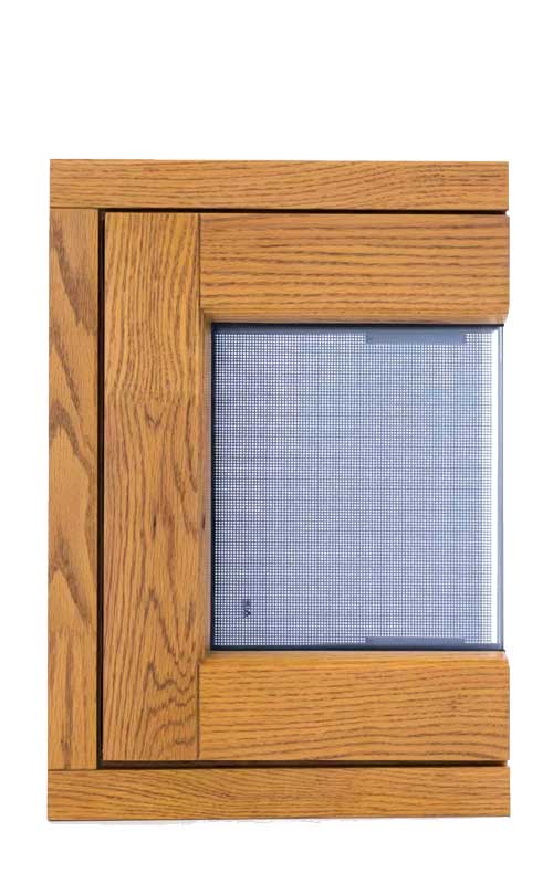 经典GUTTMAN系统88铝包木门窗（外挂金刚网纱窗）