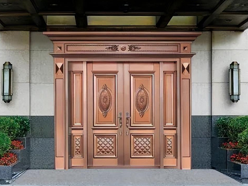 沈阳别墅铜门为家装增添一份低调奢华的美